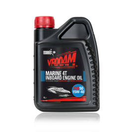 VROOAM MR50 Marine 4 Takt Inboard Motorolie - 1 liter fles - SAE 15W-40