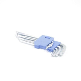 HEX KEY SET IN CLIP 9PCS BALL POINT 1,5-10MM