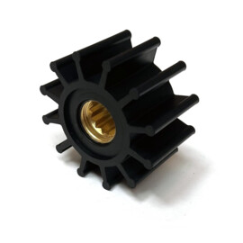 Impeller with thread suitable for Jabsco 1210-0001 / Johnson 09-1027B-1  / Volvo 860203 / Yanmar 129670-42531